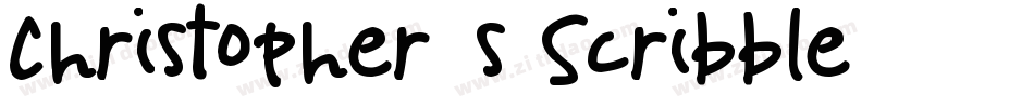 Christopher's Scribble字体转换